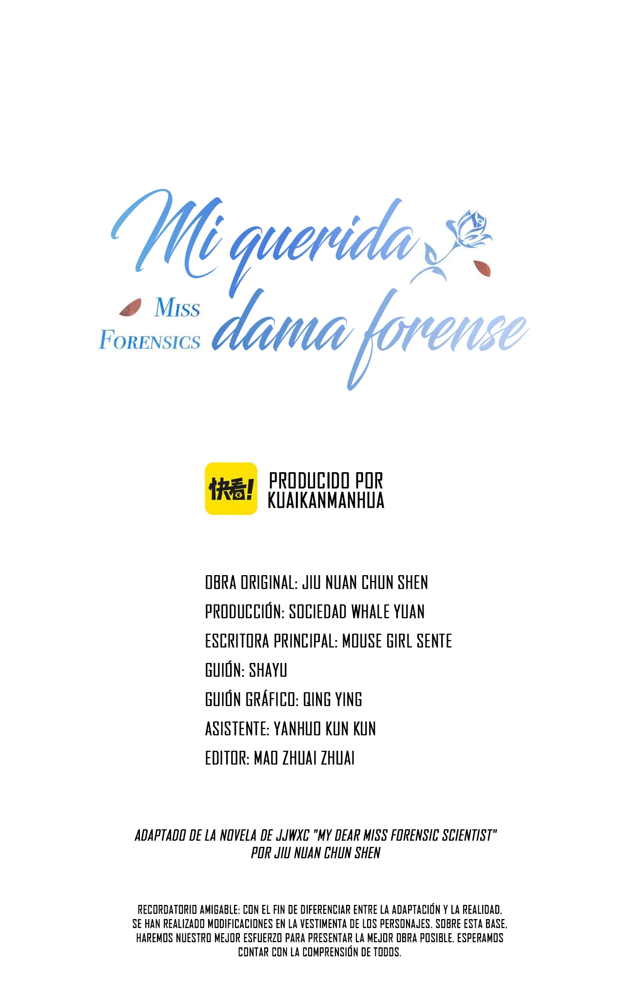 Mi querida dama forense Capítulo 5 - Page 7