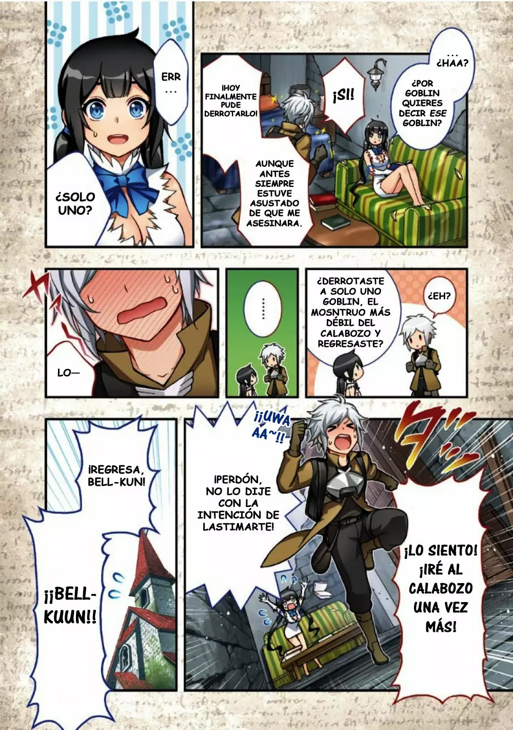 Dungeon ni Deai wo Motomeru no wa Machigatteiru Darou ka II Capítulo 0 - Page 3