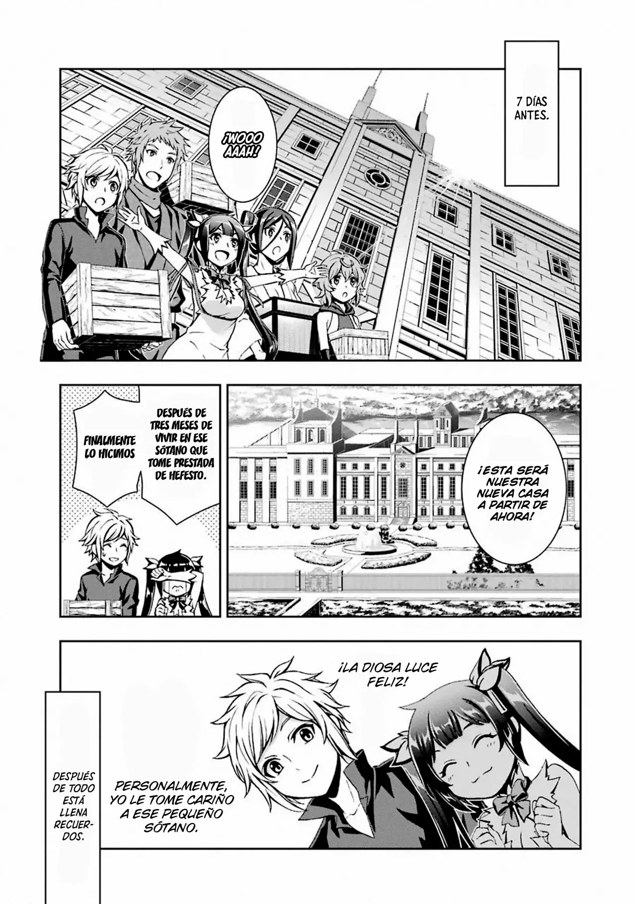 Dungeon ni Deai wo Motomeru no wa Machigatteiru Darou ka II Capítulo 1 - Page 4