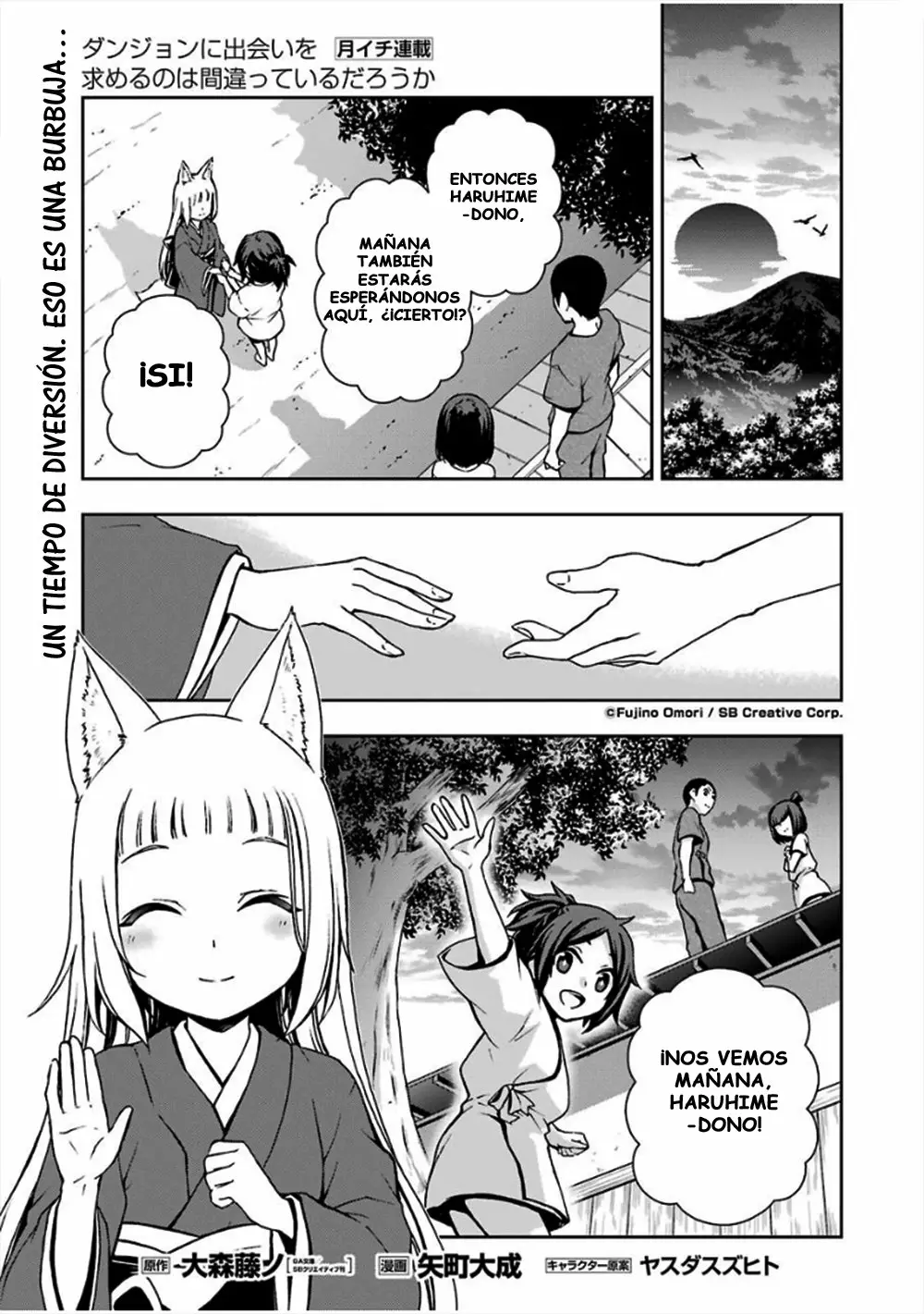Dungeon ni Deai wo Motomeru no wa Machigatteiru Darou ka II Capítulo 10 - Page 1