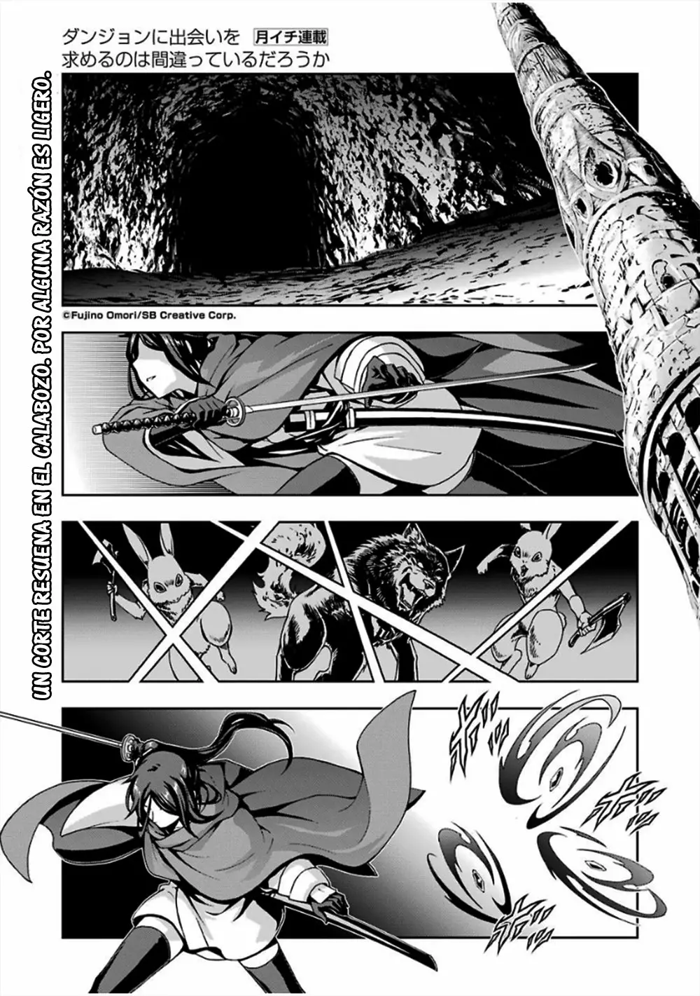 Dungeon ni Deai wo Motomeru no wa Machigatteiru Darou ka II Capítulo 12 - Page 1