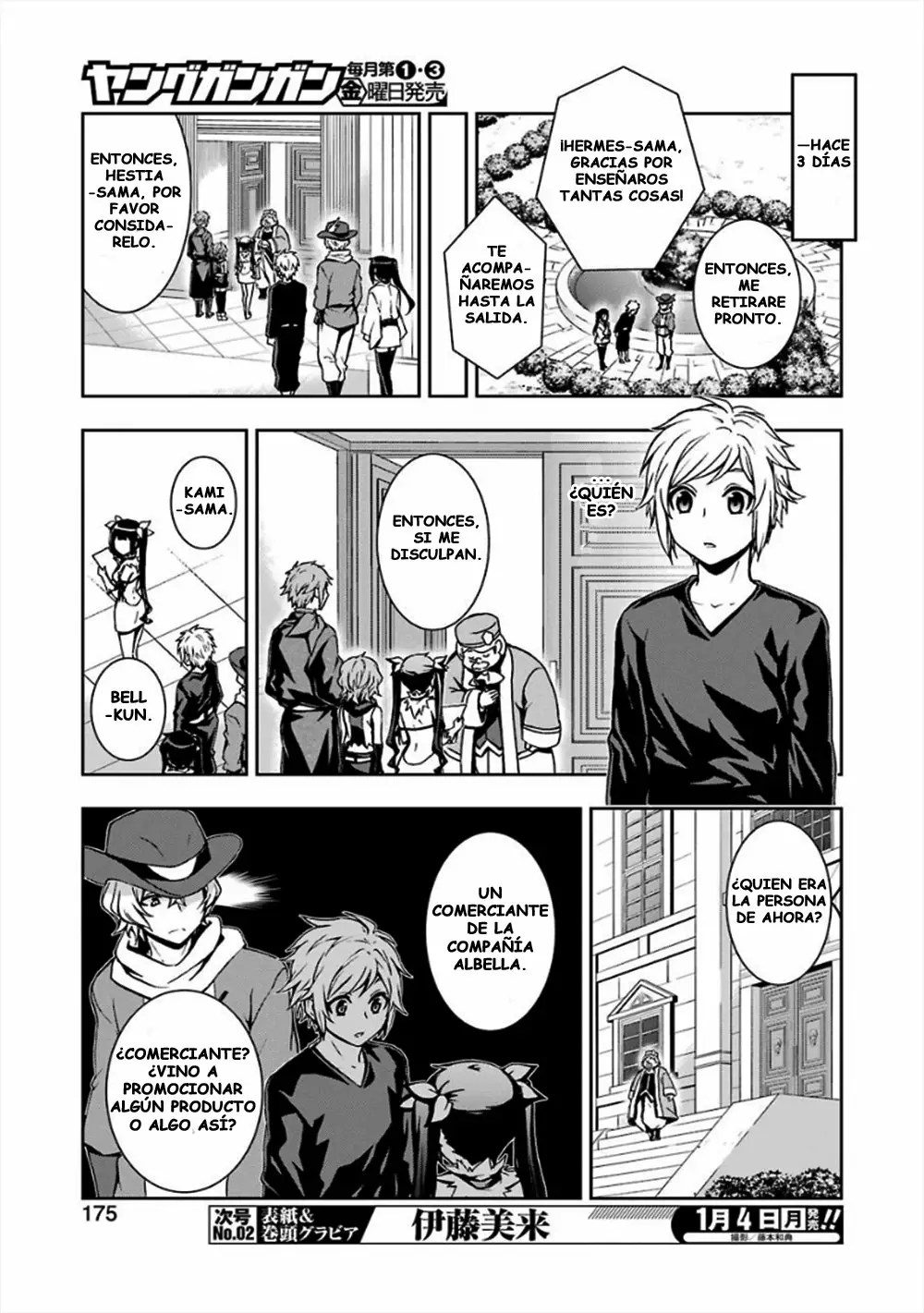 Dungeon ni Deai wo Motomeru no wa Machigatteiru Darou ka II Capítulo 12 - Page 3