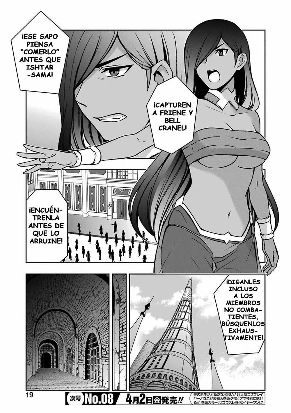 Dungeon ni Deai wo Motomeru no wa Machigatteiru Darou ka II Capítulo 14 - Page 6