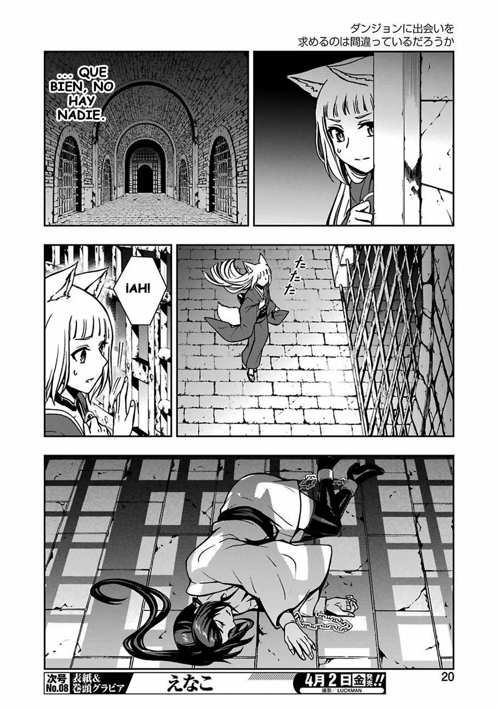 Dungeon ni Deai wo Motomeru no wa Machigatteiru Darou ka II Capítulo 14 - Page 7