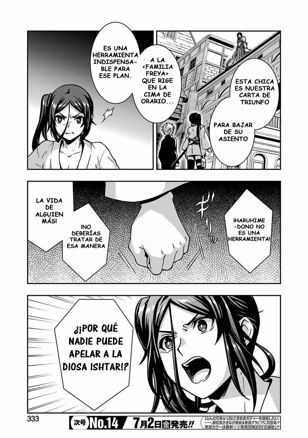 Dungeon ni Deai wo Motomeru no wa Machigatteiru Darou ka II Capítulo 17 - Page 7
