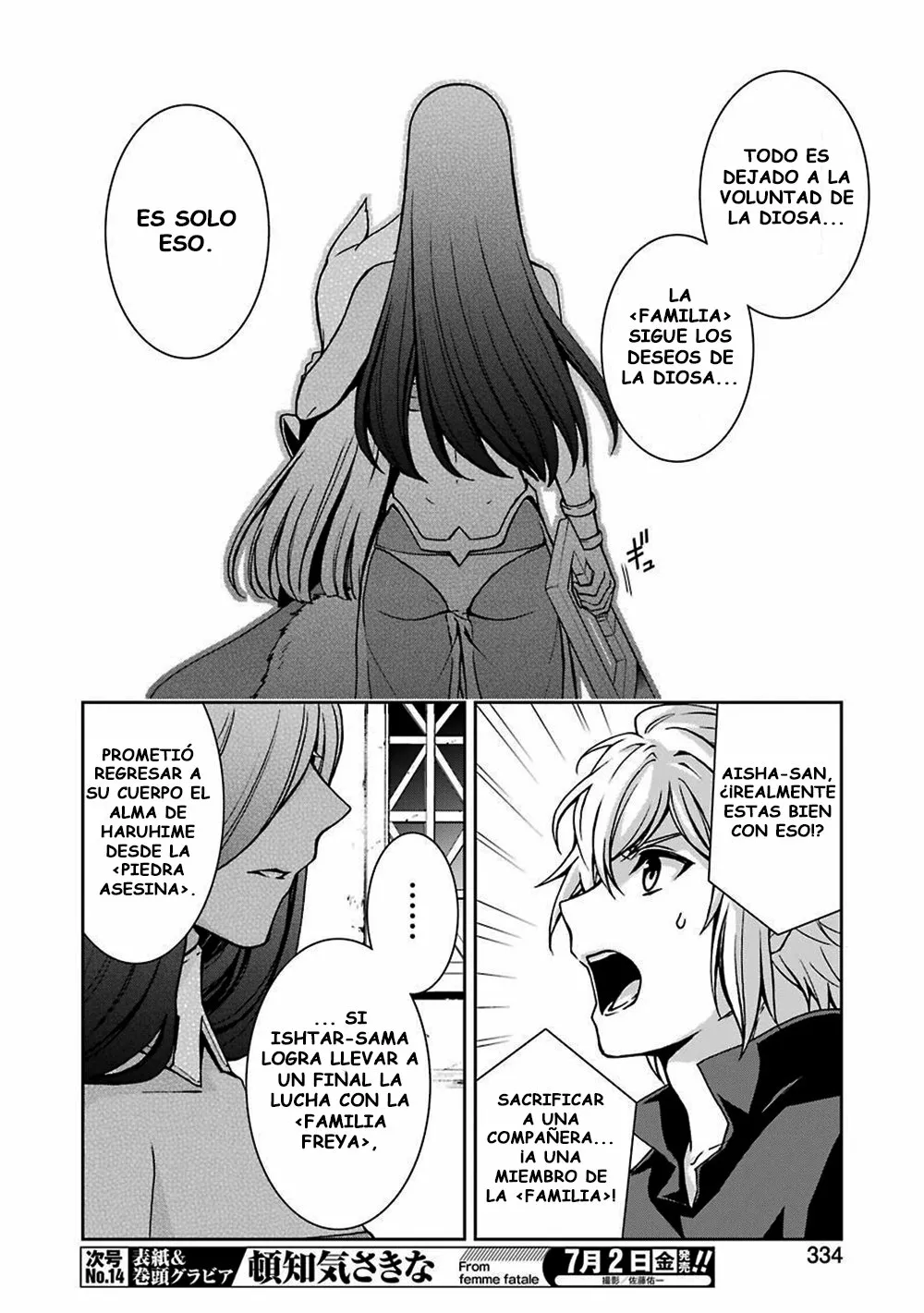 Dungeon ni Deai wo Motomeru no wa Machigatteiru Darou ka II Capítulo 17 - Page 8