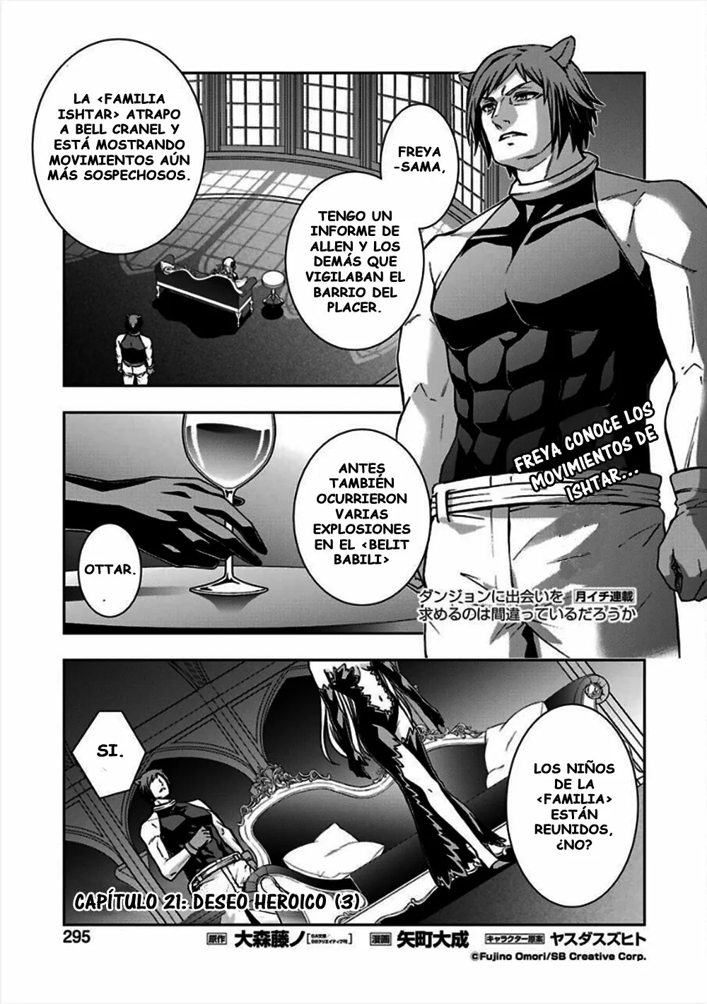 Dungeon ni Deai wo Motomeru no wa Machigatteiru Darou ka II Capítulo 21 - Page 1