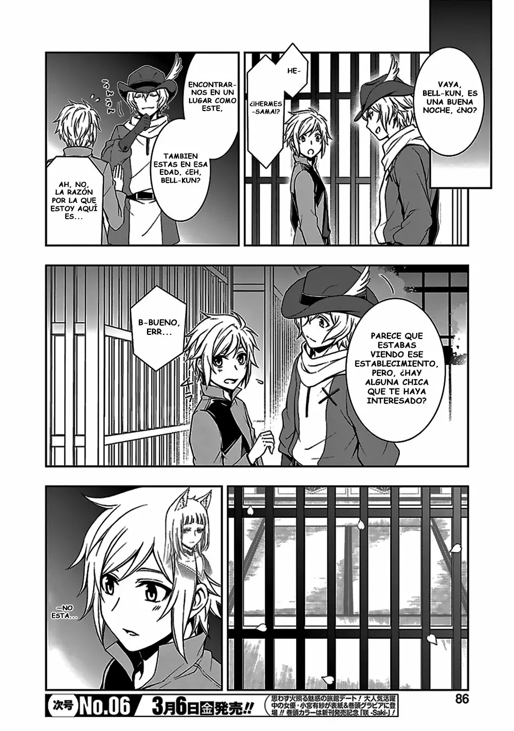 Dungeon ni Deai wo Motomeru no wa Machigatteiru Darou ka II Capítulo 3 - Page 4