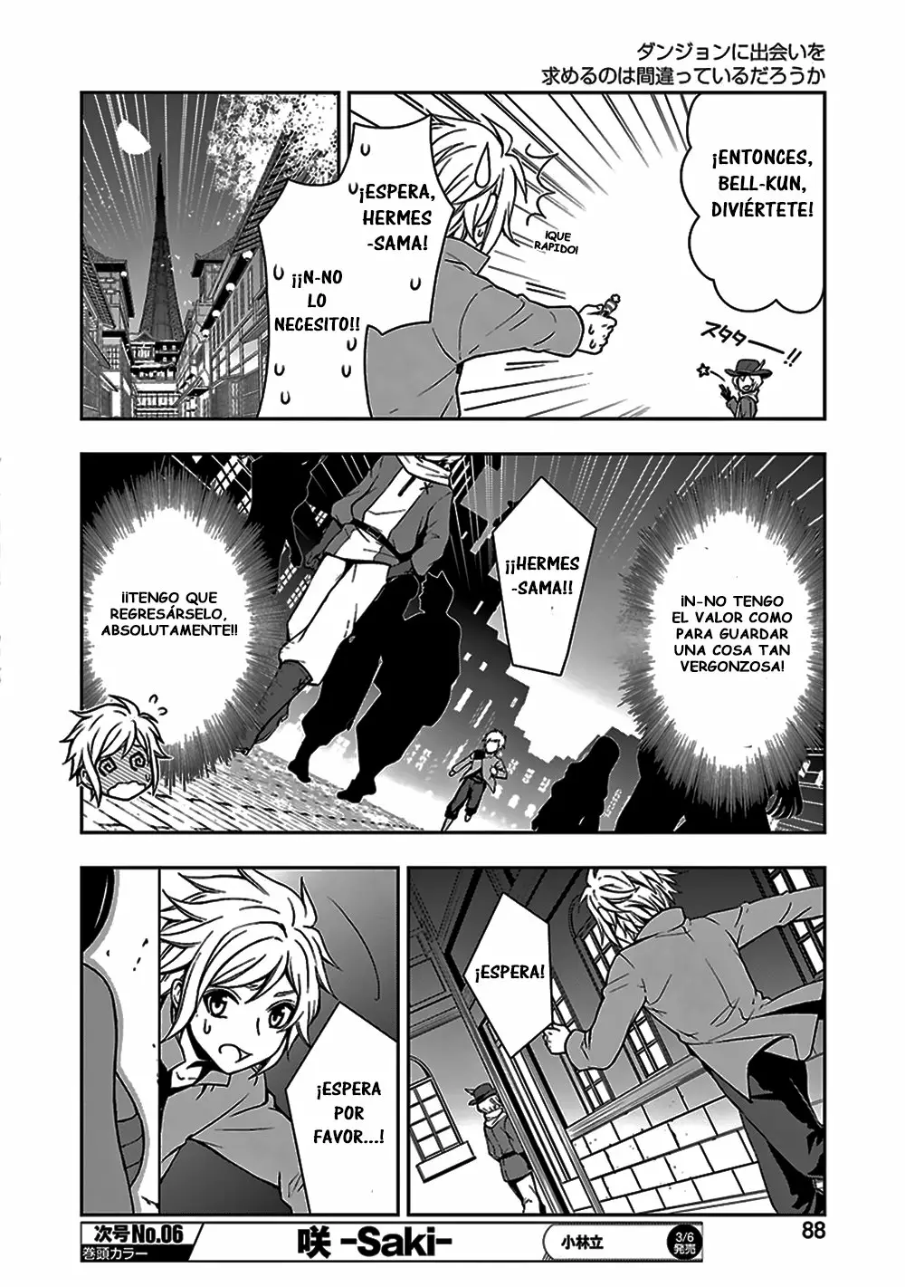 Dungeon ni Deai wo Motomeru no wa Machigatteiru Darou ka II Capítulo 3 - Page 6