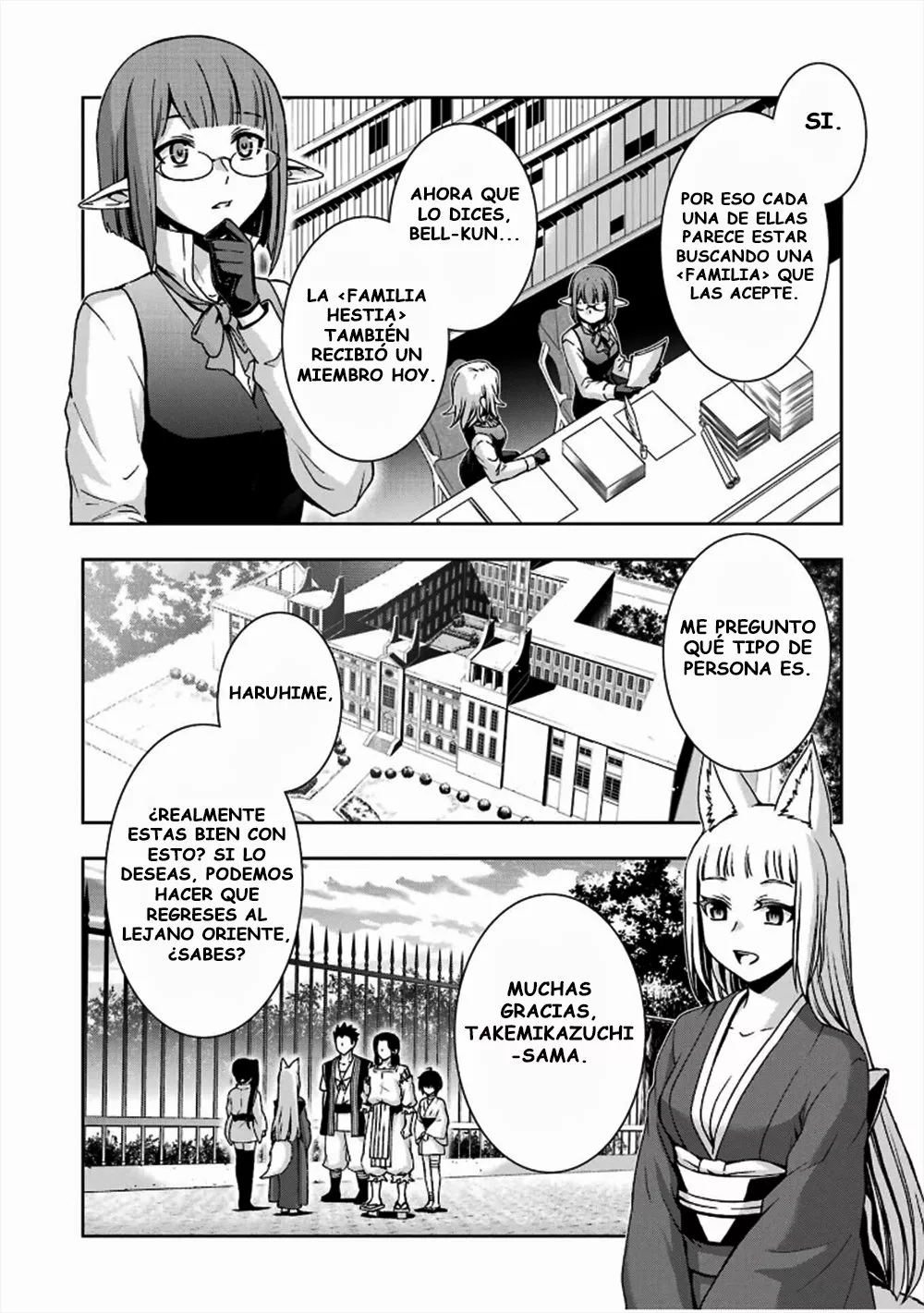 Dungeon ni Deai wo Motomeru no wa Machigatteiru Darou ka II Capítulo 31 - Page 2