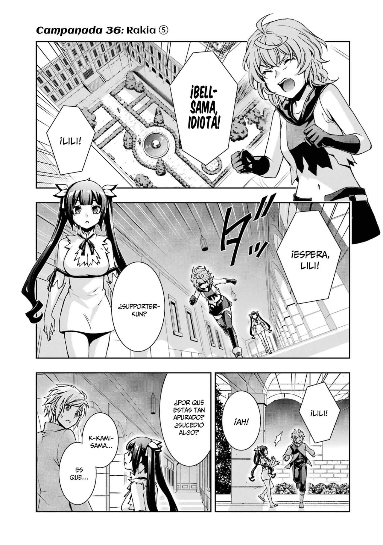 Dungeon ni Deai wo Motomeru no wa Machigatteiru Darou ka II Capítulo 36 - Page 2