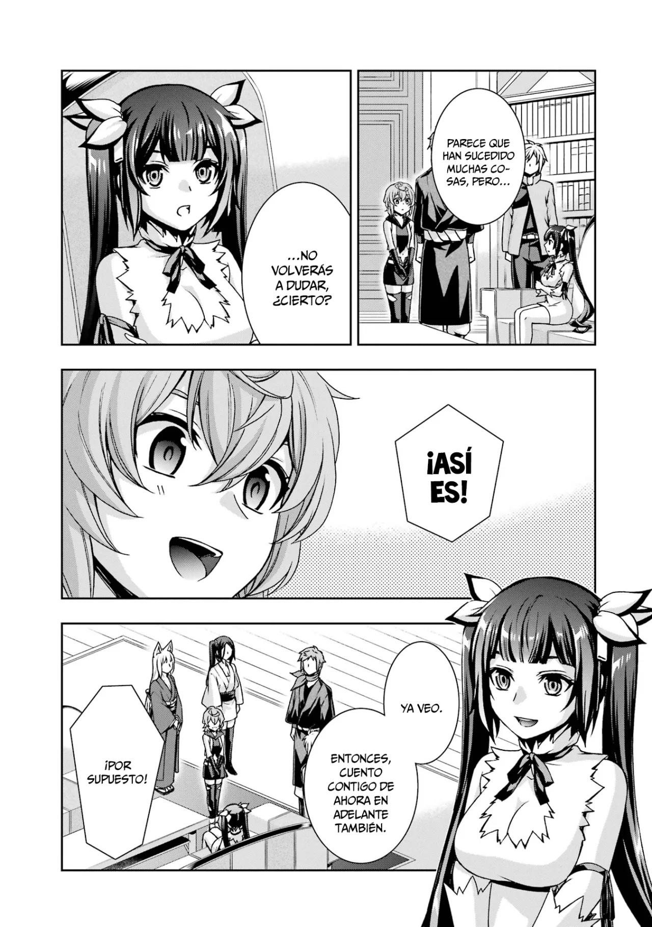 Dungeon ni Deai wo Motomeru no wa Machigatteiru Darou ka II Capítulo 39 - Page 4
