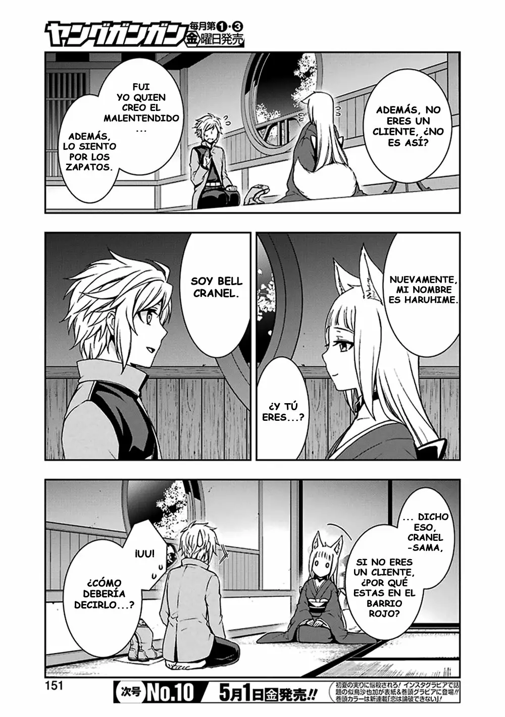Dungeon ni Deai wo Motomeru no wa Machigatteiru Darou ka II Capítulo 5 - Page 7