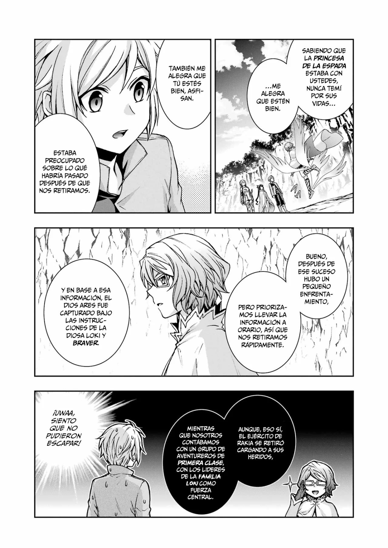 Dungeon ni Deai wo Motomeru no wa Machigatteiru Darou ka II Capítulo 50 - Page 4