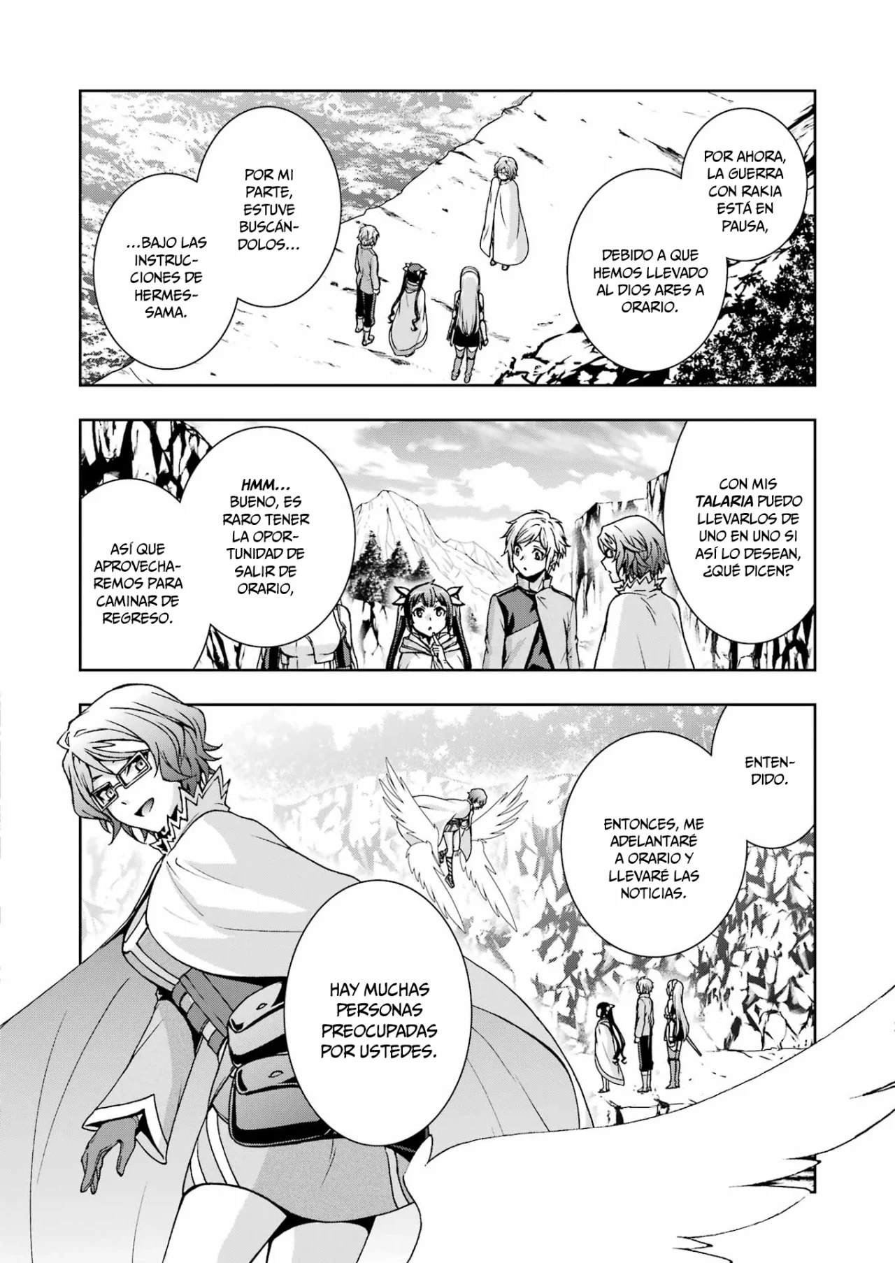 Dungeon ni Deai wo Motomeru no wa Machigatteiru Darou ka II Capítulo 50 - Page 5