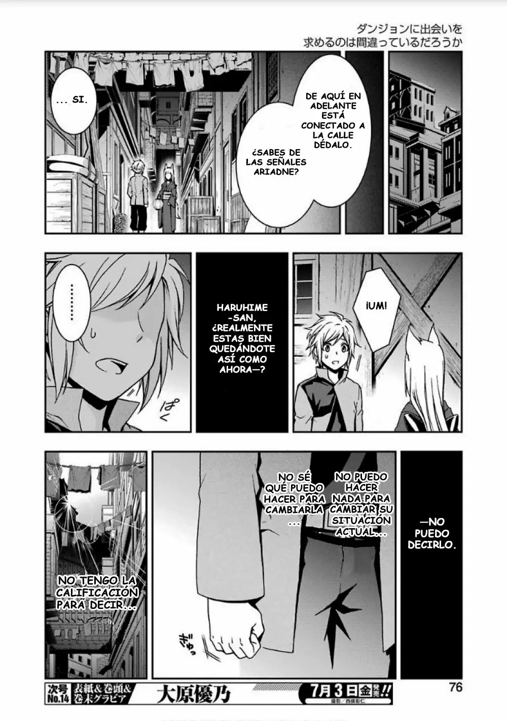 Dungeon ni Deai wo Motomeru no wa Machigatteiru Darou ka II Capítulo 6 - Page 6