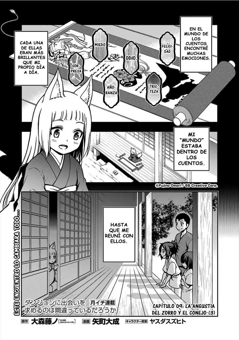 Dungeon ni Deai wo Motomeru no wa Machigatteiru Darou ka II Capítulo 9 - Page 1