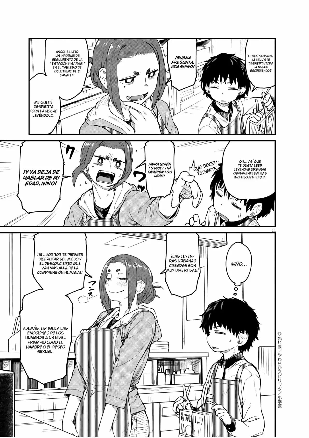 Kaii to otome to kamikakushi Capítulo 1 - Page 10
