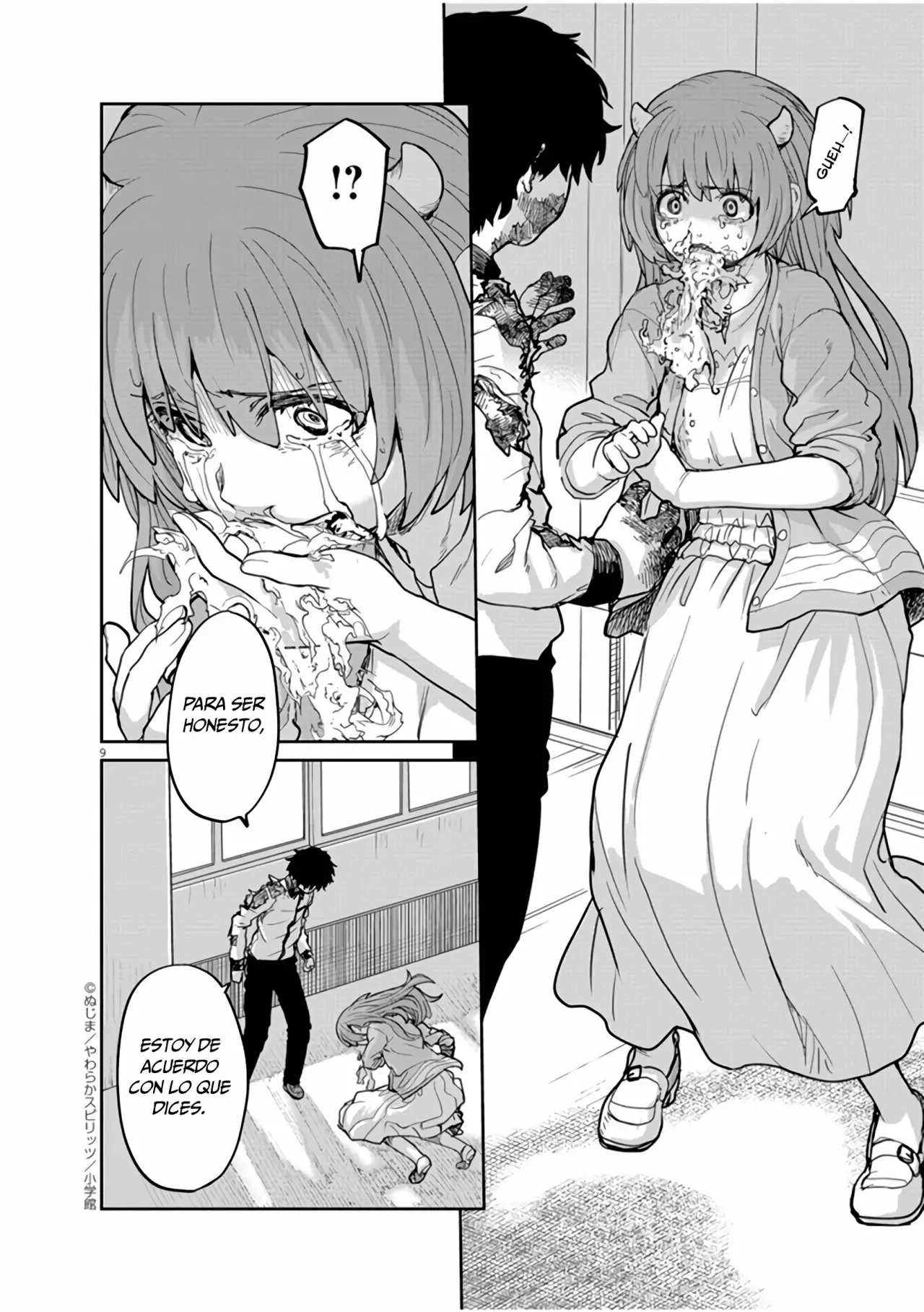 Kaii to otome to kamikakushi Capítulo 12 - Page 10