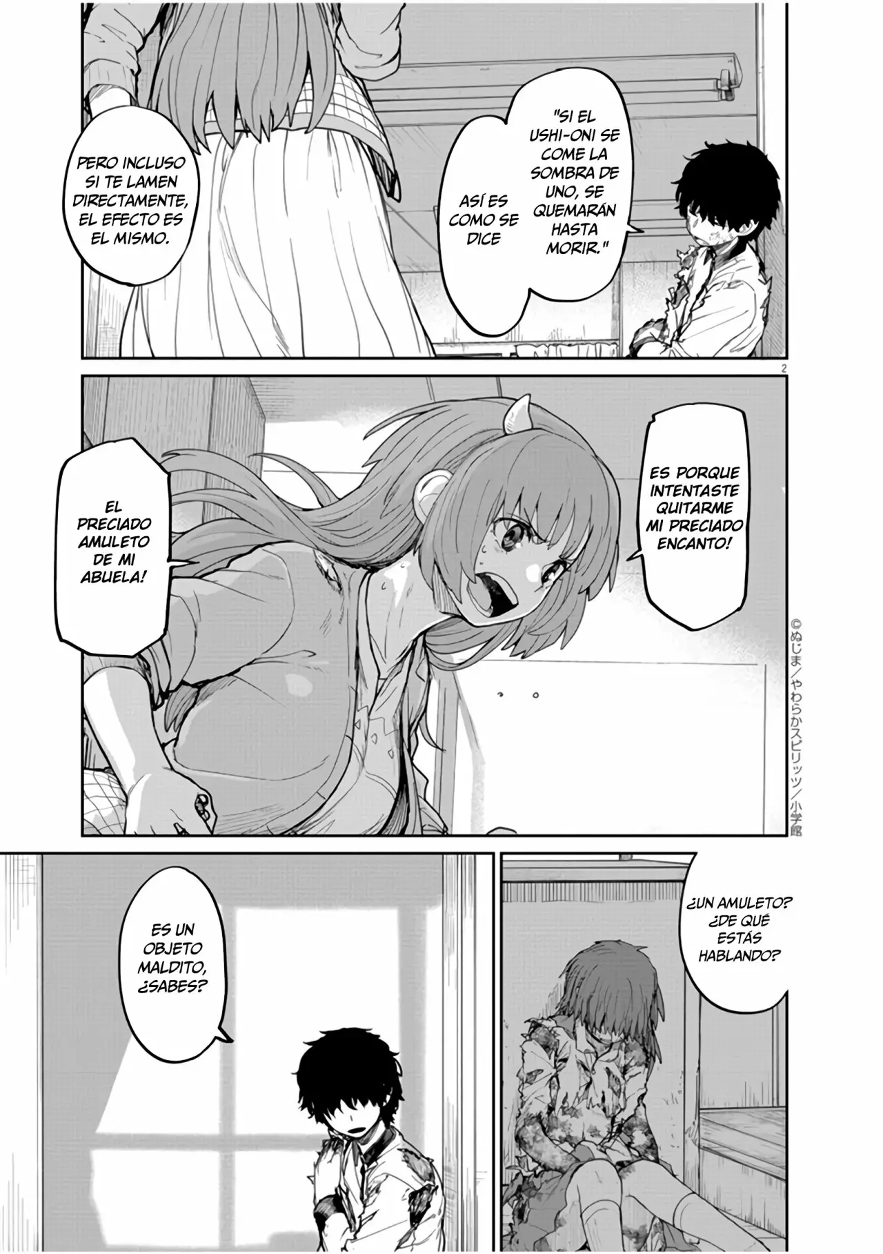 Kaii to otome to kamikakushi Capítulo 12 - Page 3