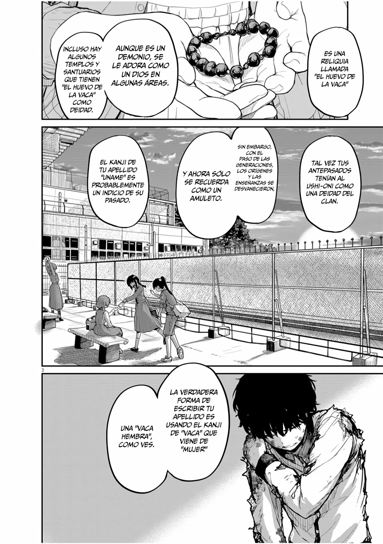 Kaii to otome to kamikakushi Capítulo 12 - Page 4