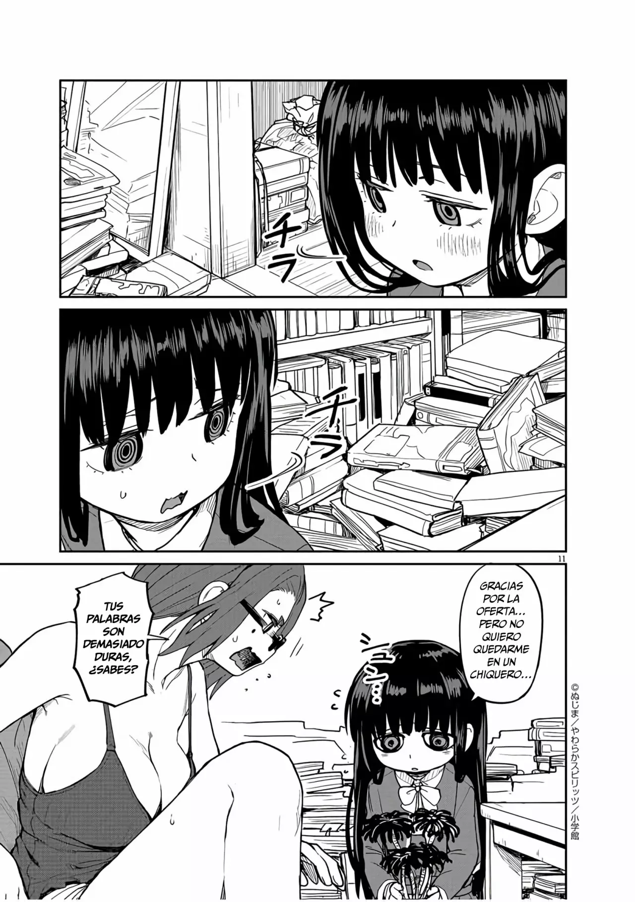 Kaii to otome to kamikakushi Capítulo 14 - Page 12