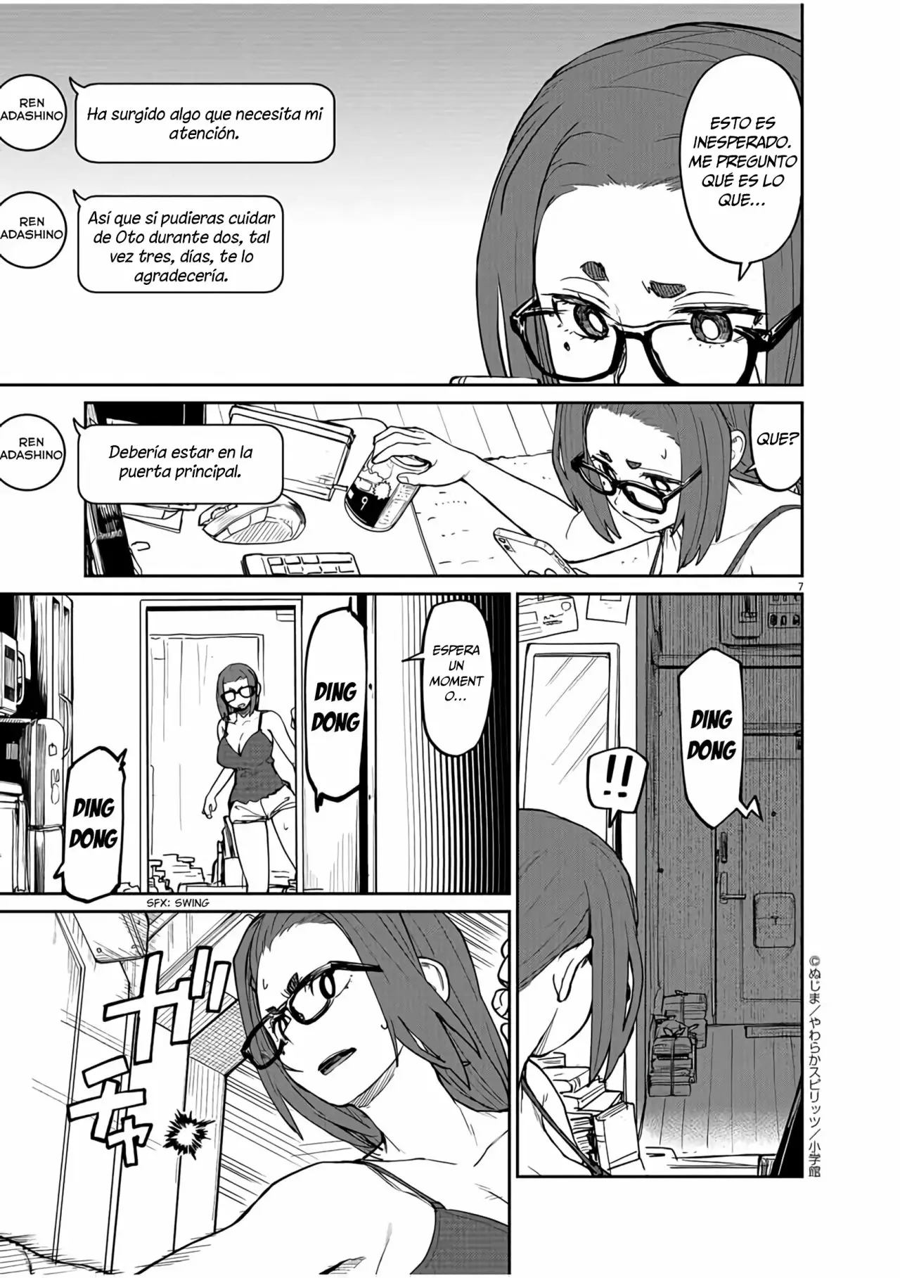 Kaii to otome to kamikakushi Capítulo 14 - Page 8