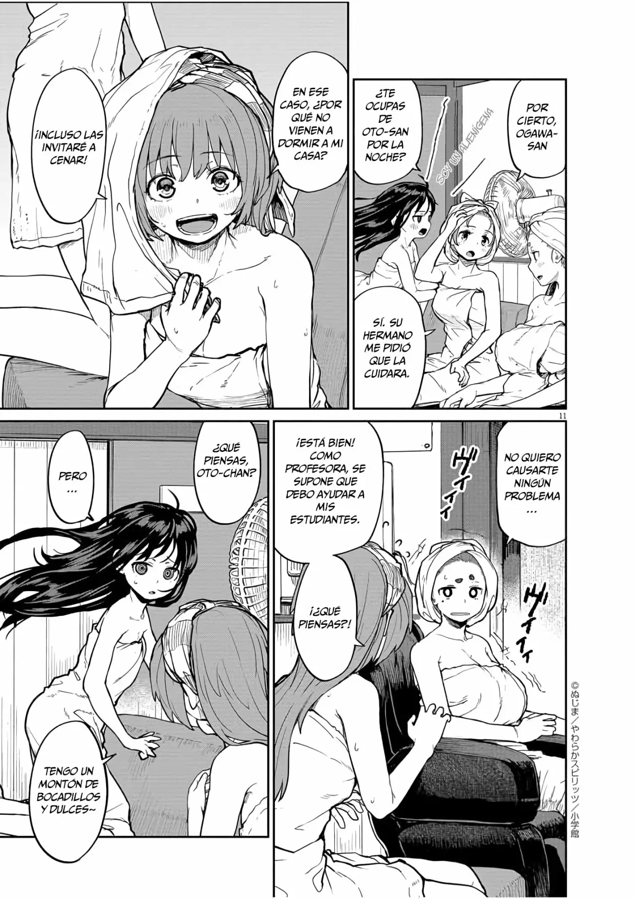 Kaii to otome to kamikakushi Capítulo 16 - Page 11