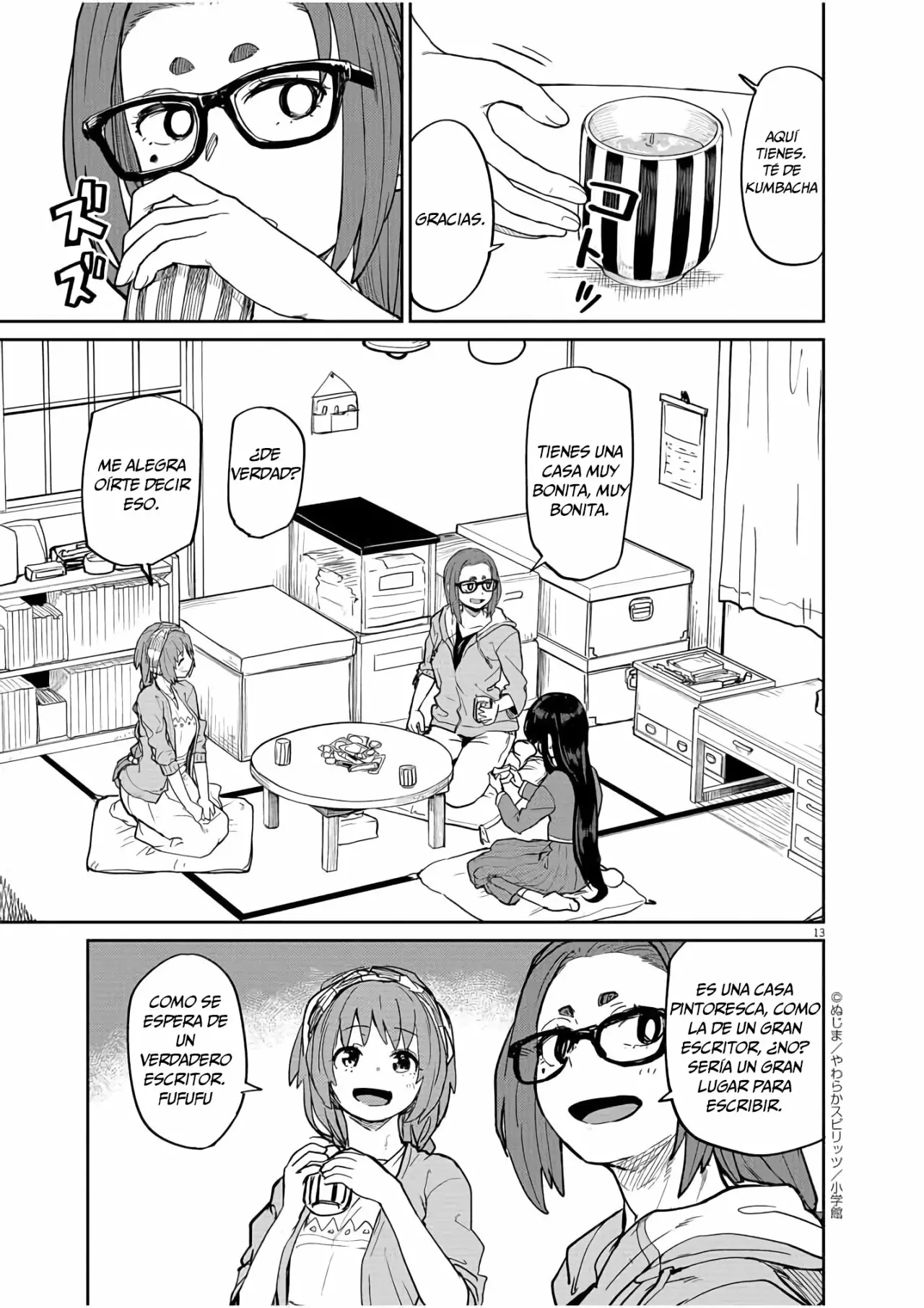 Kaii to otome to kamikakushi Capítulo 16 - Page 13
