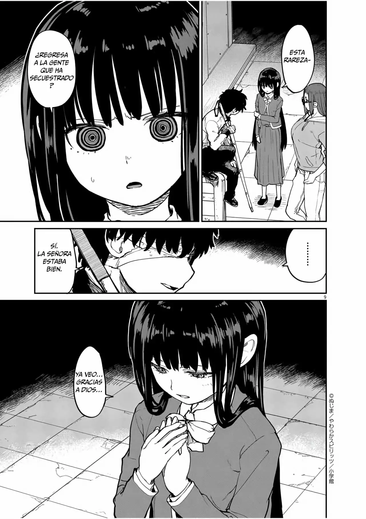 Kaii to otome to kamikakushi Capítulo 19 - Page 10