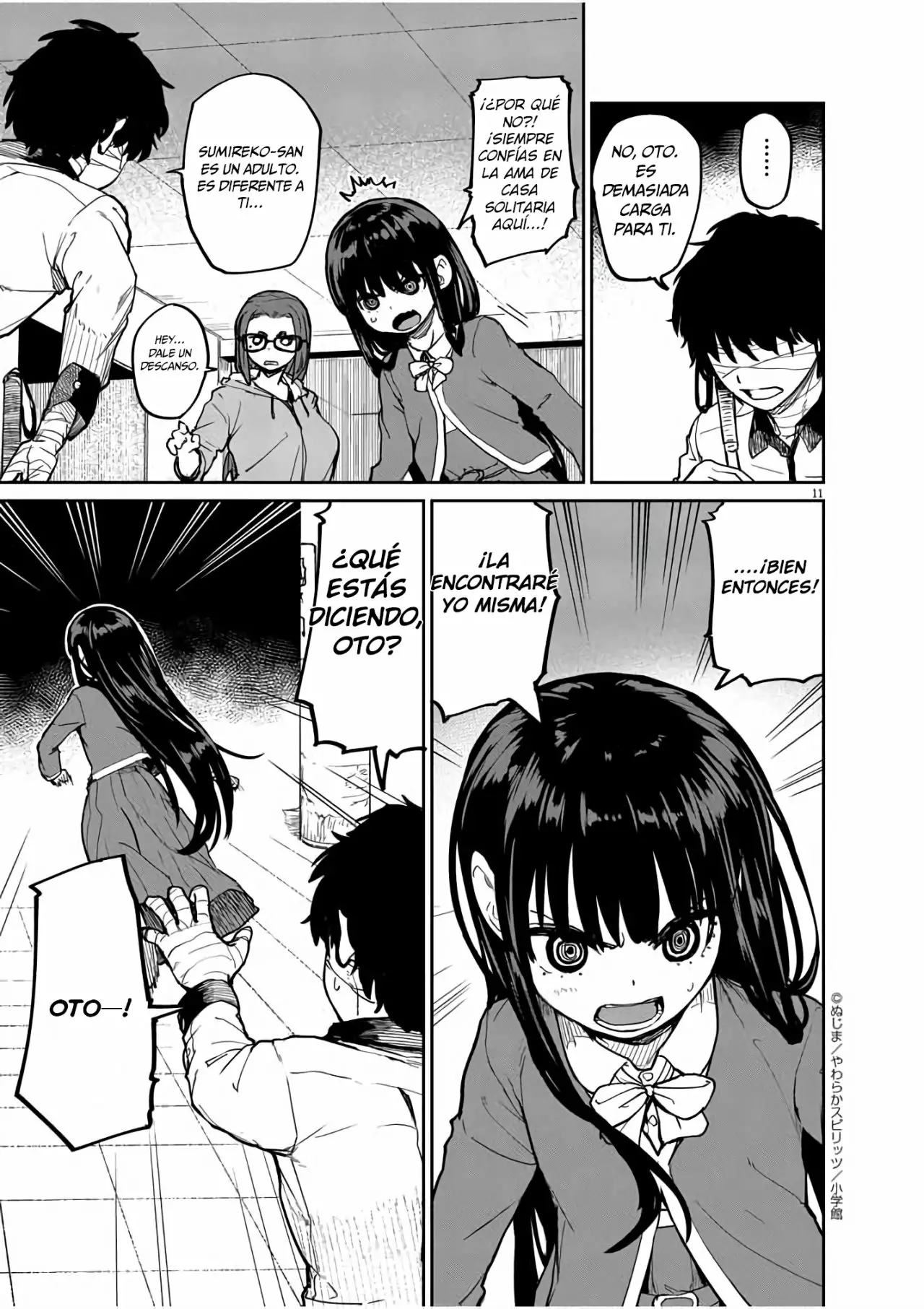 Kaii to otome to kamikakushi Capítulo 19 - Page 12