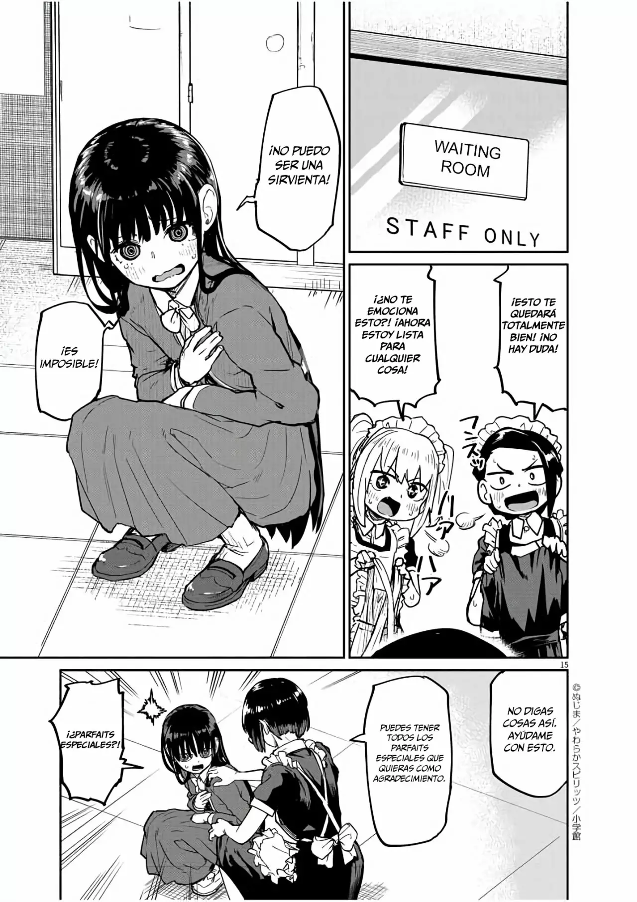 Kaii to otome to kamikakushi Capítulo 21 - Page 16