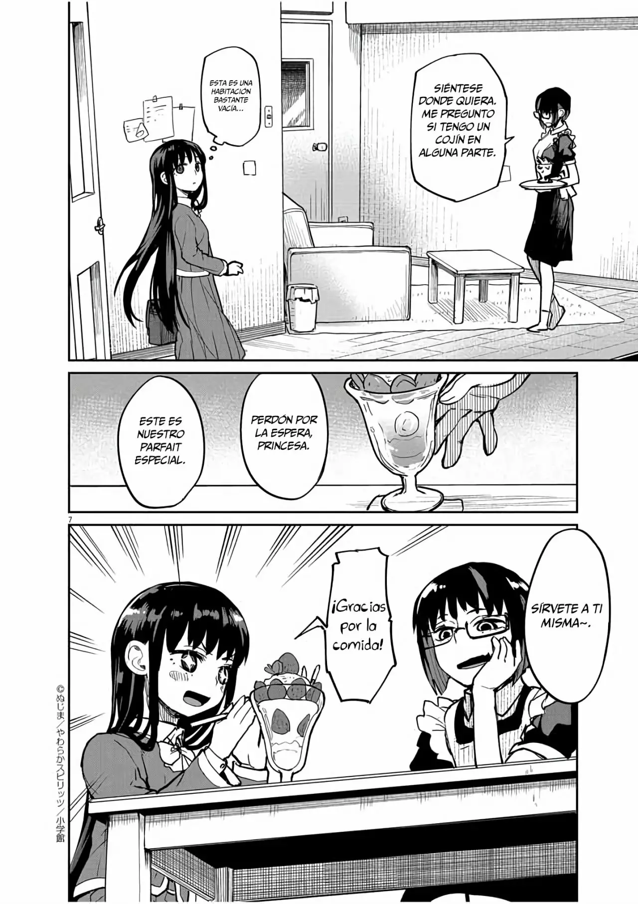 Kaii to otome to kamikakushi Capítulo 22 - Page 8