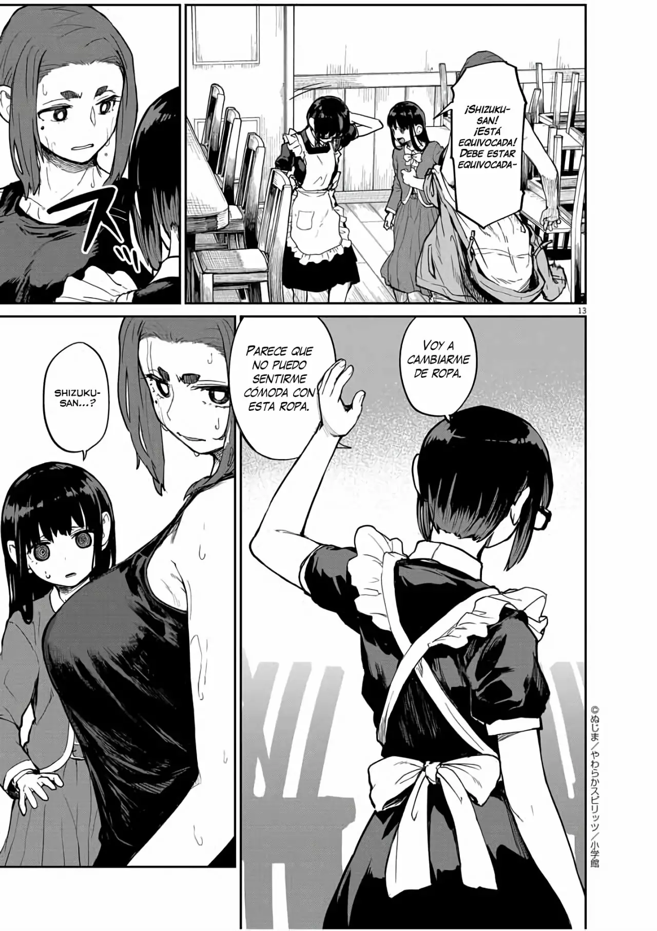Kaii to otome to kamikakushi Capítulo 23 - Page 13