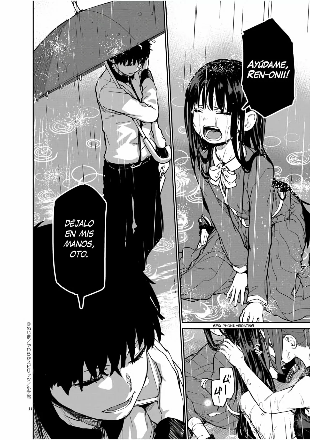 Kaii to otome to kamikakushi Capítulo 25 - Page 11