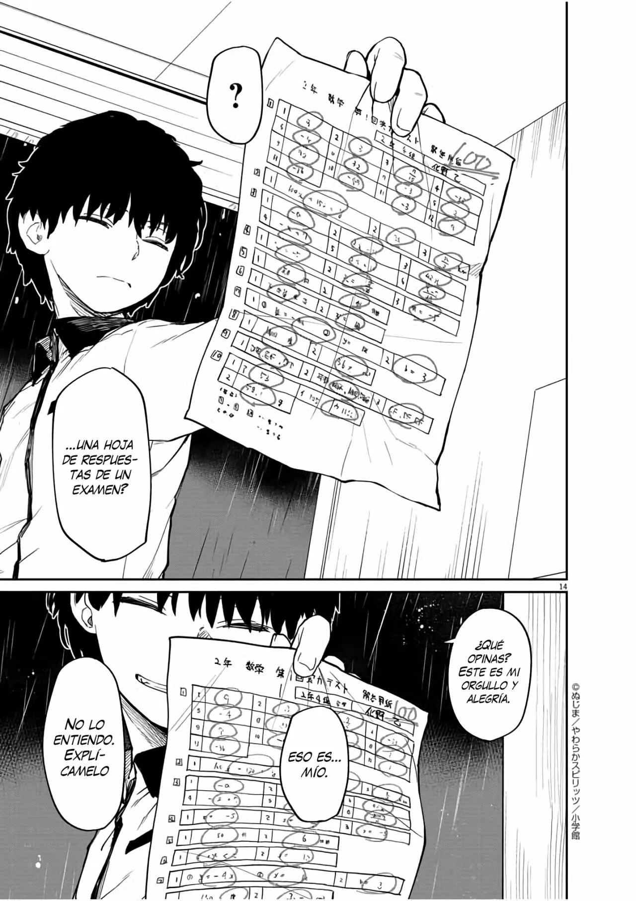 Kaii to otome to kamikakushi Capítulo 25 - Page 14