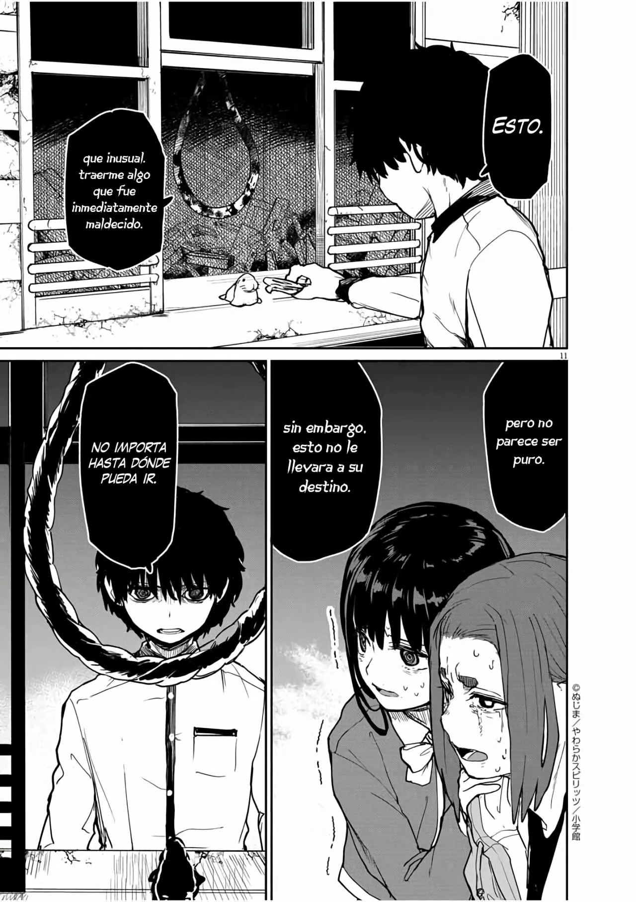 Kaii to otome to kamikakushi Capítulo 26 - Page 12