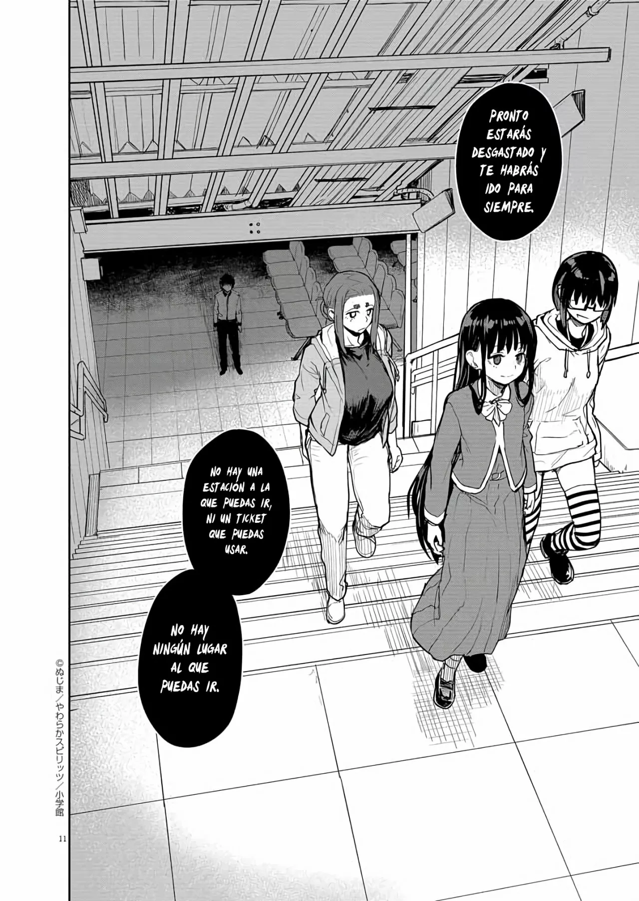 Kaii to otome to kamikakushi Capítulo 28 - Page 12