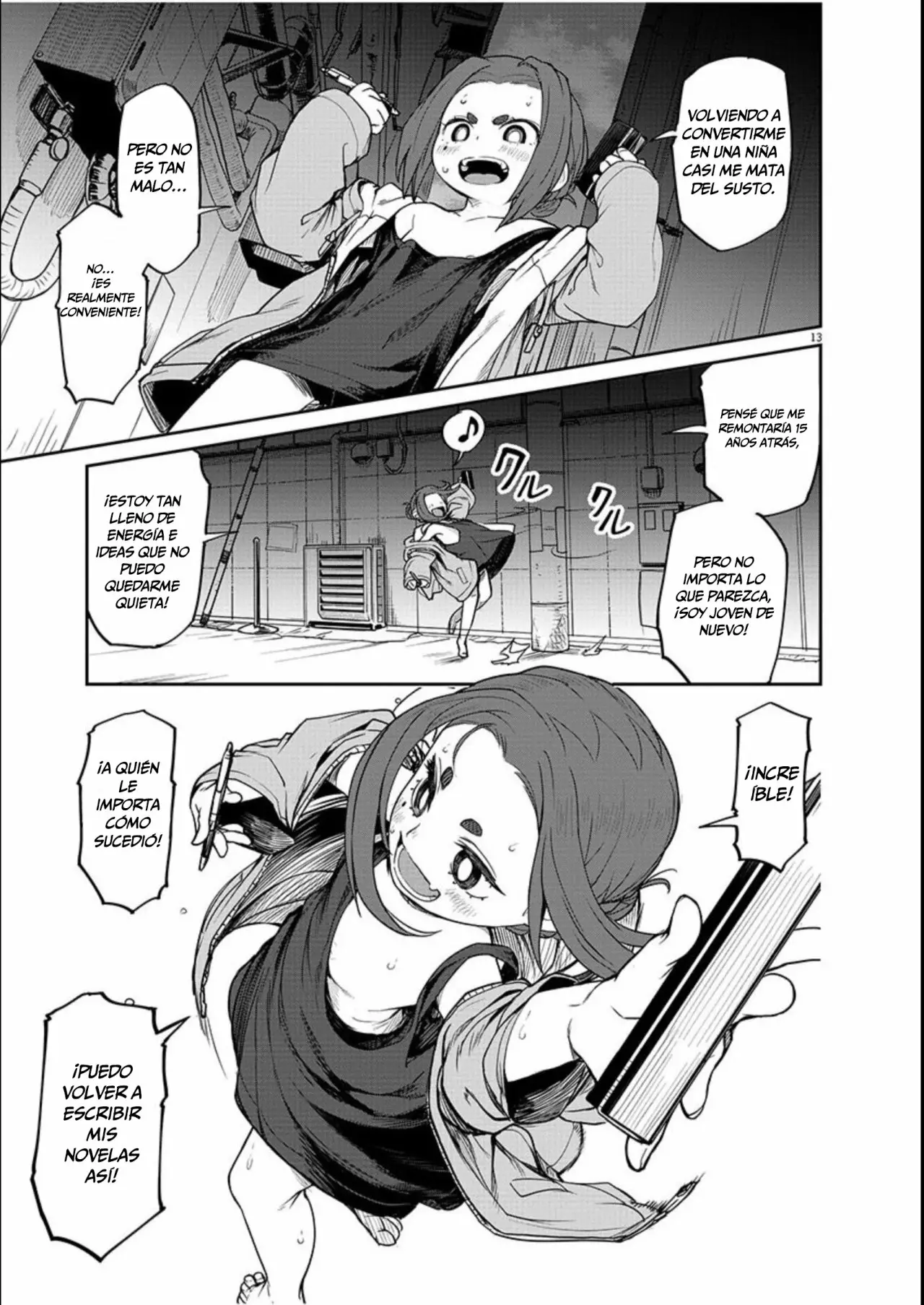 Kaii to otome to kamikakushi Capítulo 3 - Page 15