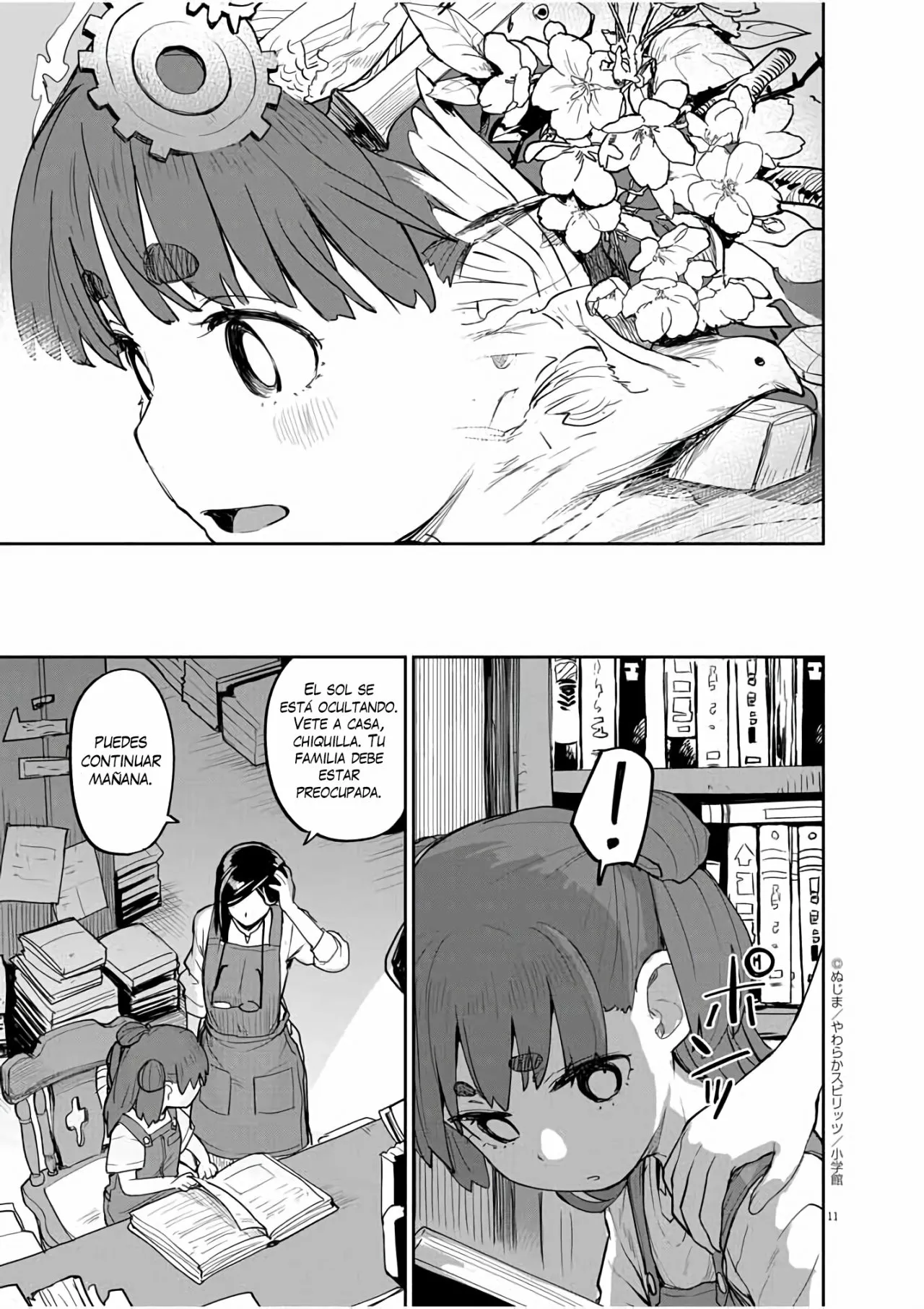 Kaii to otome to kamikakushi Capítulo 30 - Page 11