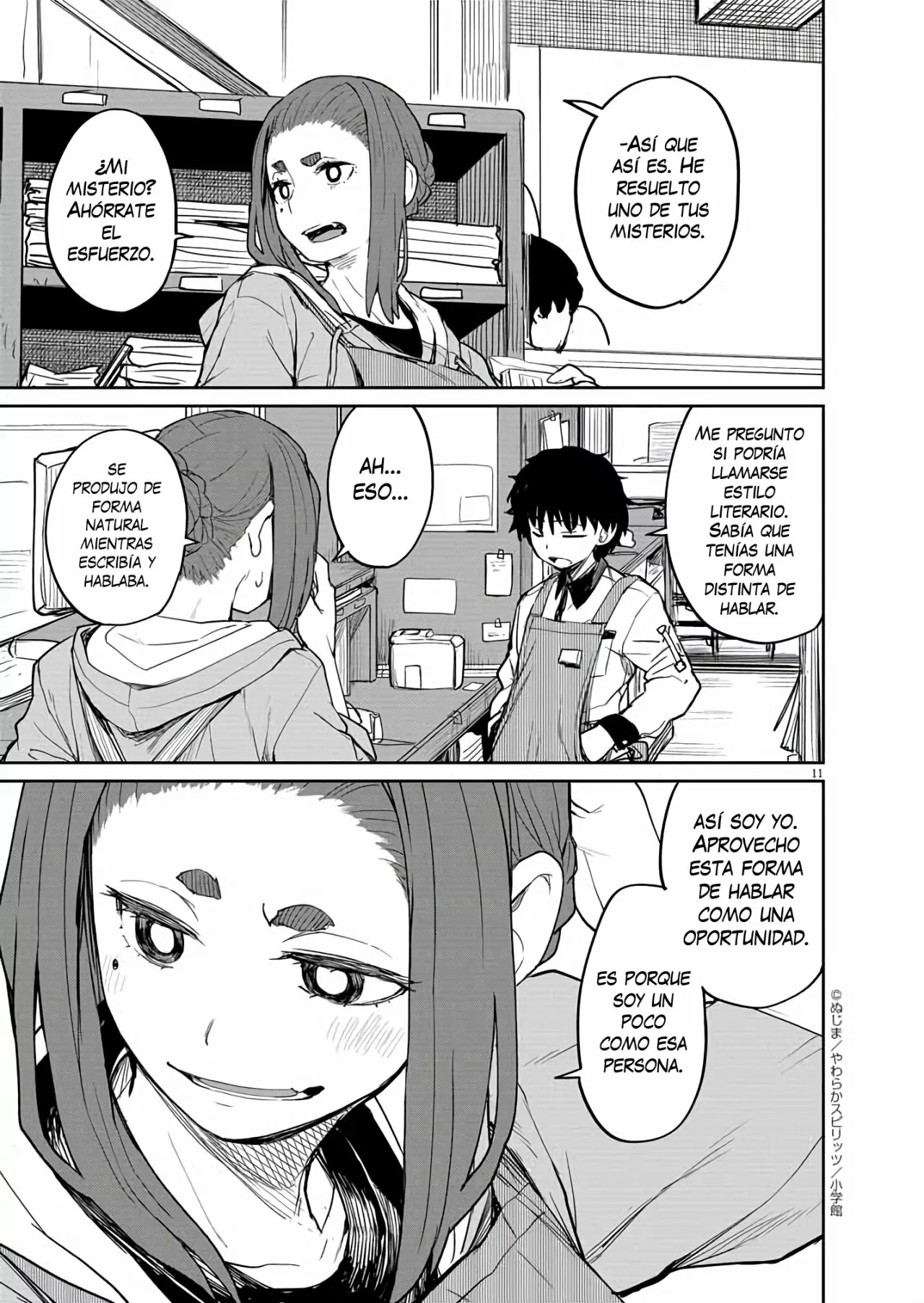 Kaii to otome to kamikakushi Capítulo 31 - Page 12