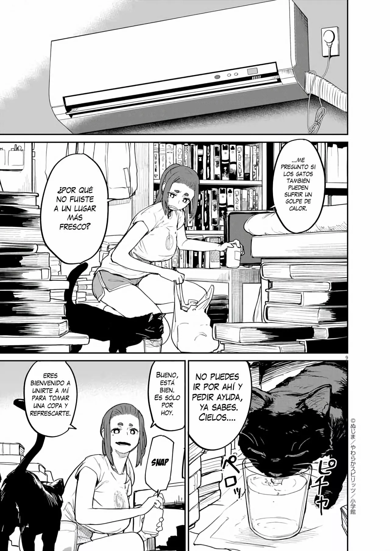 Kaii to otome to kamikakushi Capítulo 32 - Page 10