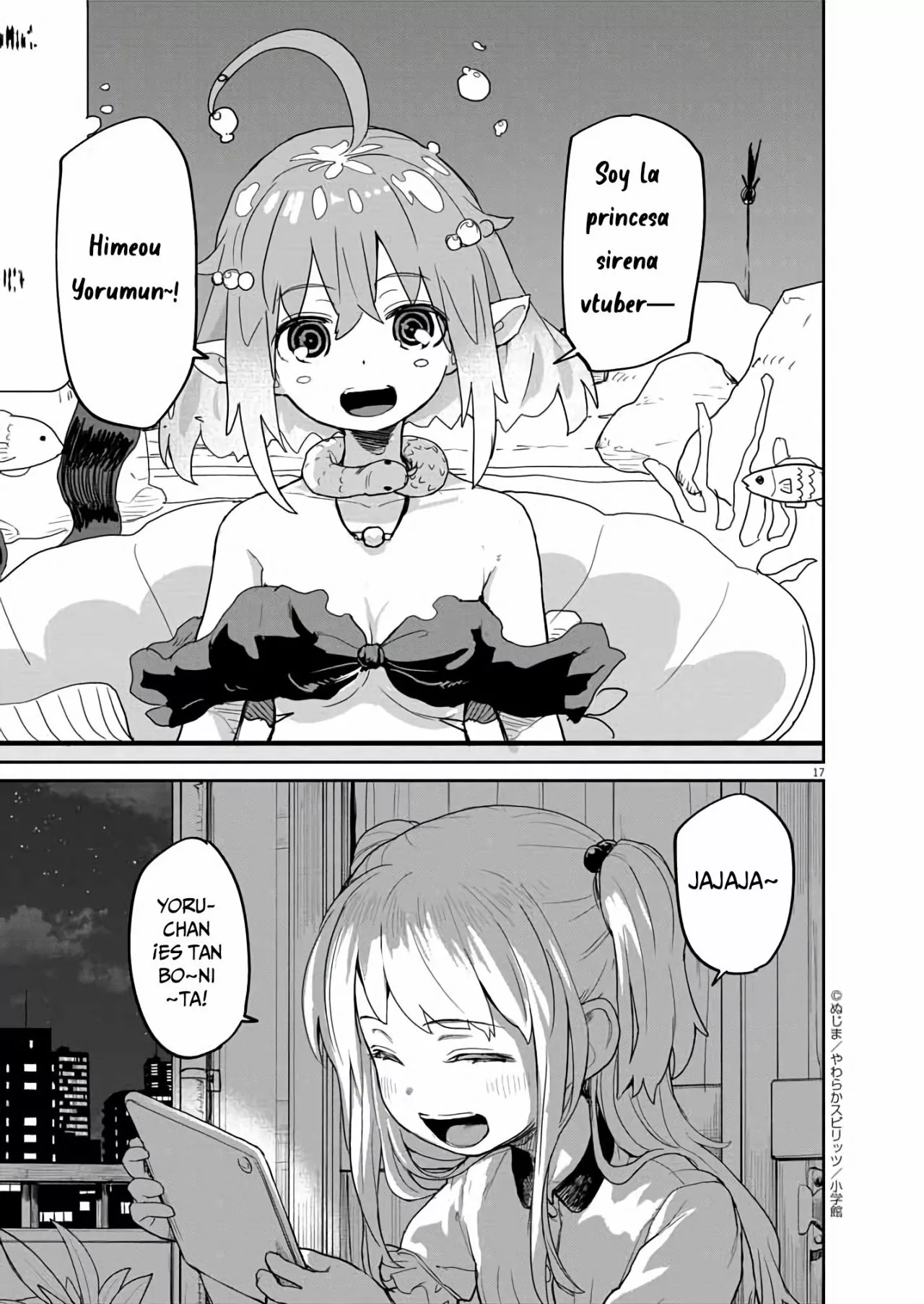 Kaii to otome to kamikakushi Capítulo 33 - Page 18