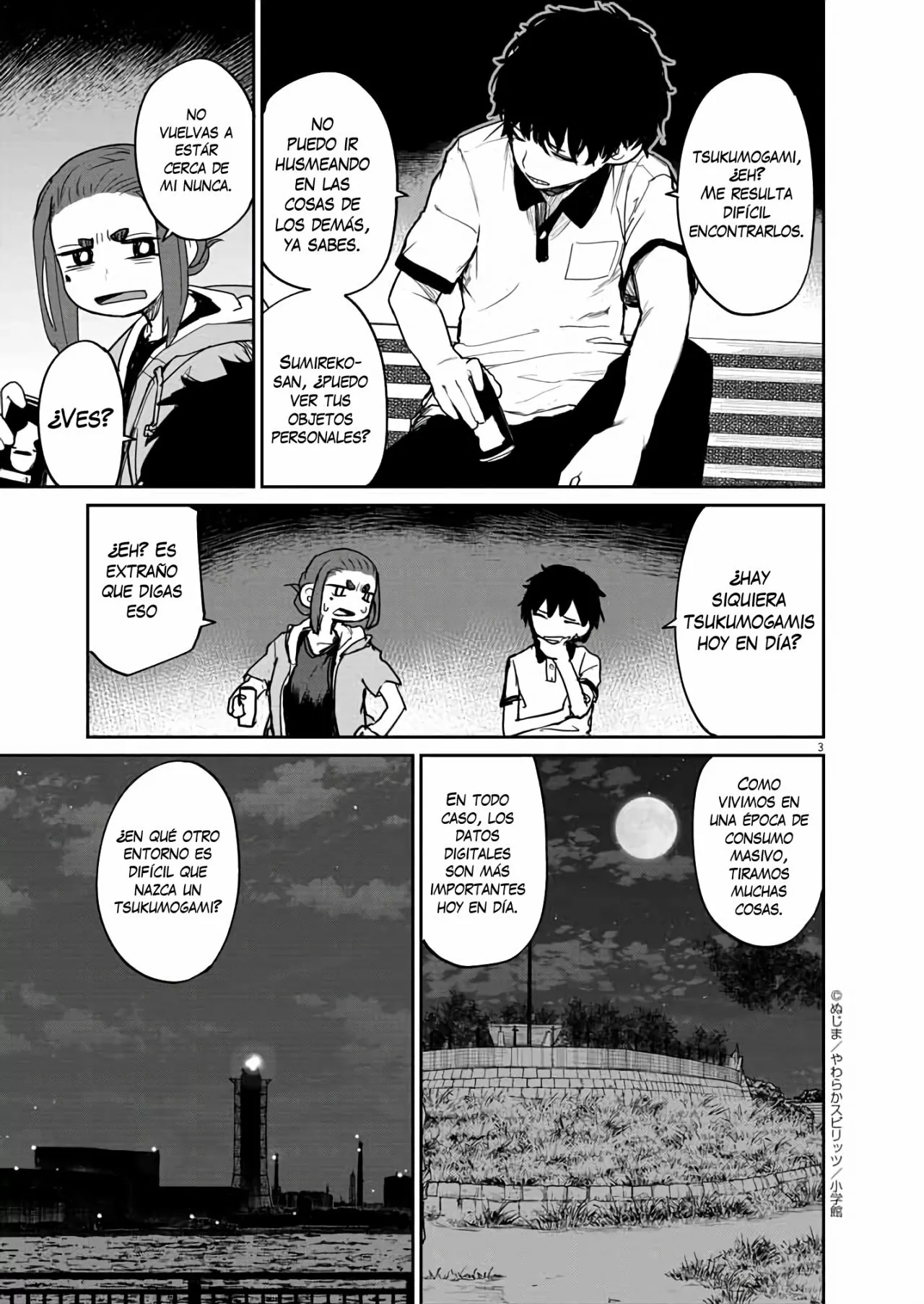 Kaii to otome to kamikakushi Capítulo 33 - Page 4