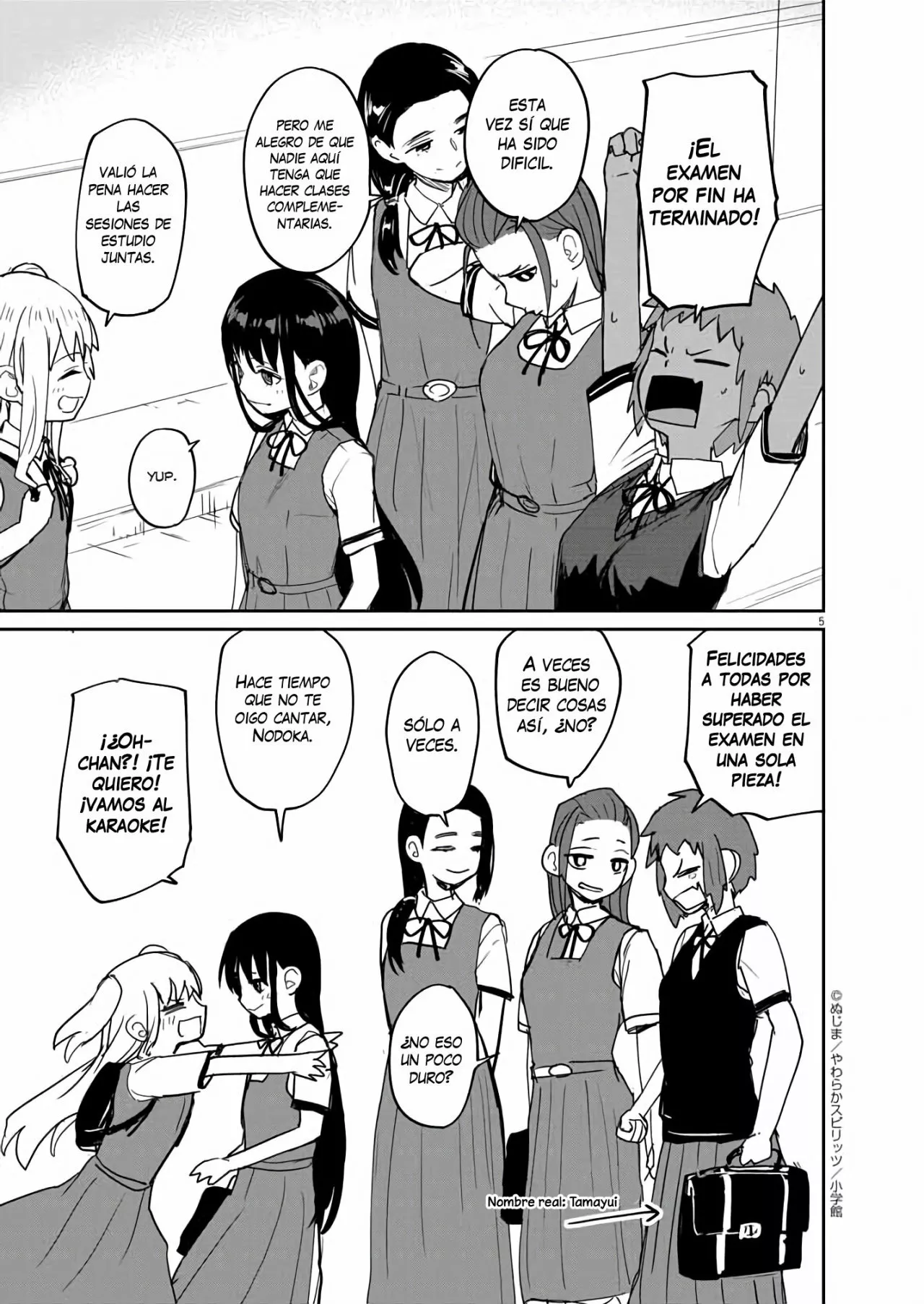 Kaii to otome to kamikakushi Capítulo 33 - Page 6