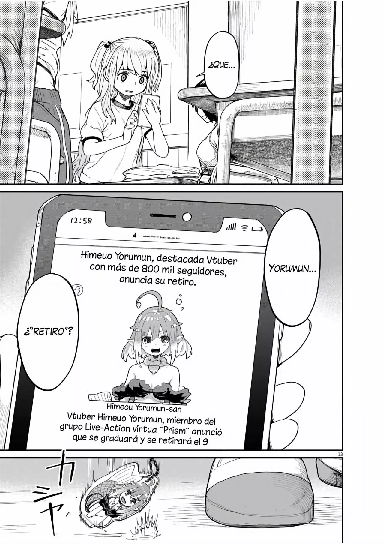 Kaii to otome to kamikakushi Capítulo 34 - Page 14