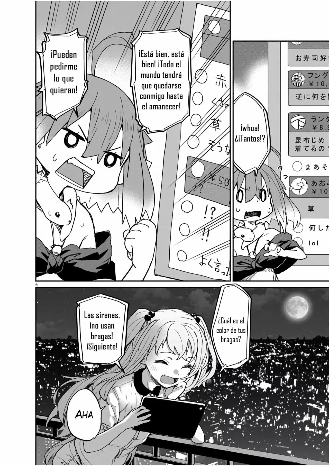 Kaii to otome to kamikakushi Capítulo 34 - Page 7