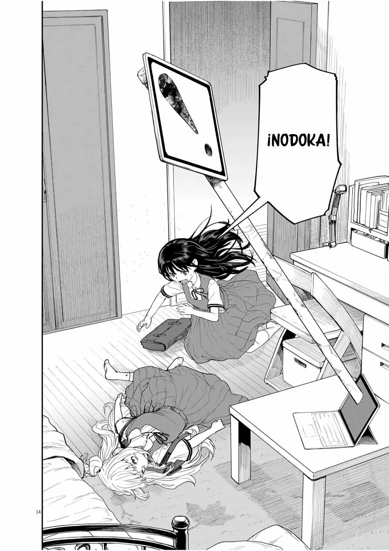 Kaii to otome to kamikakushi Capítulo 35 - Page 14