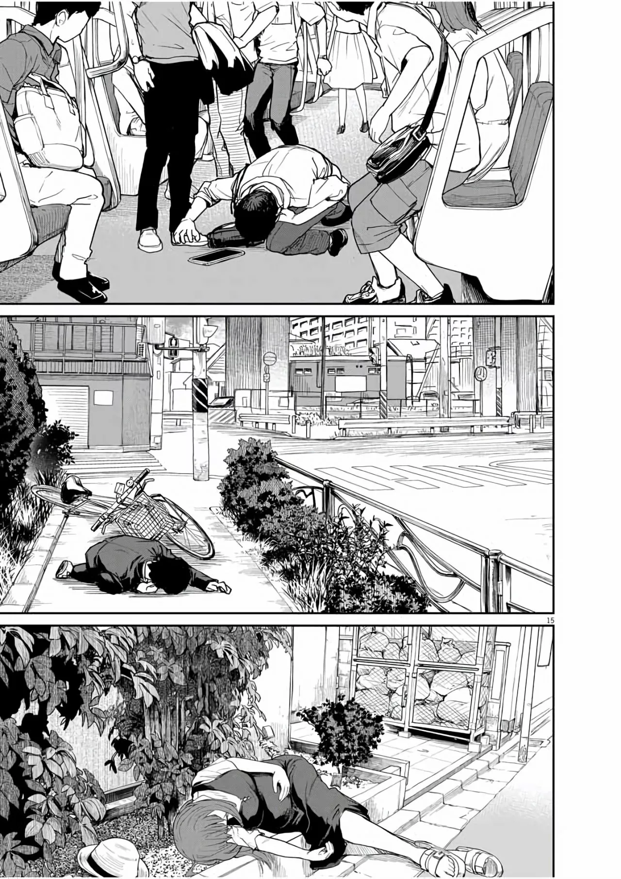 Kaii to otome to kamikakushi Capítulo 35 - Page 15