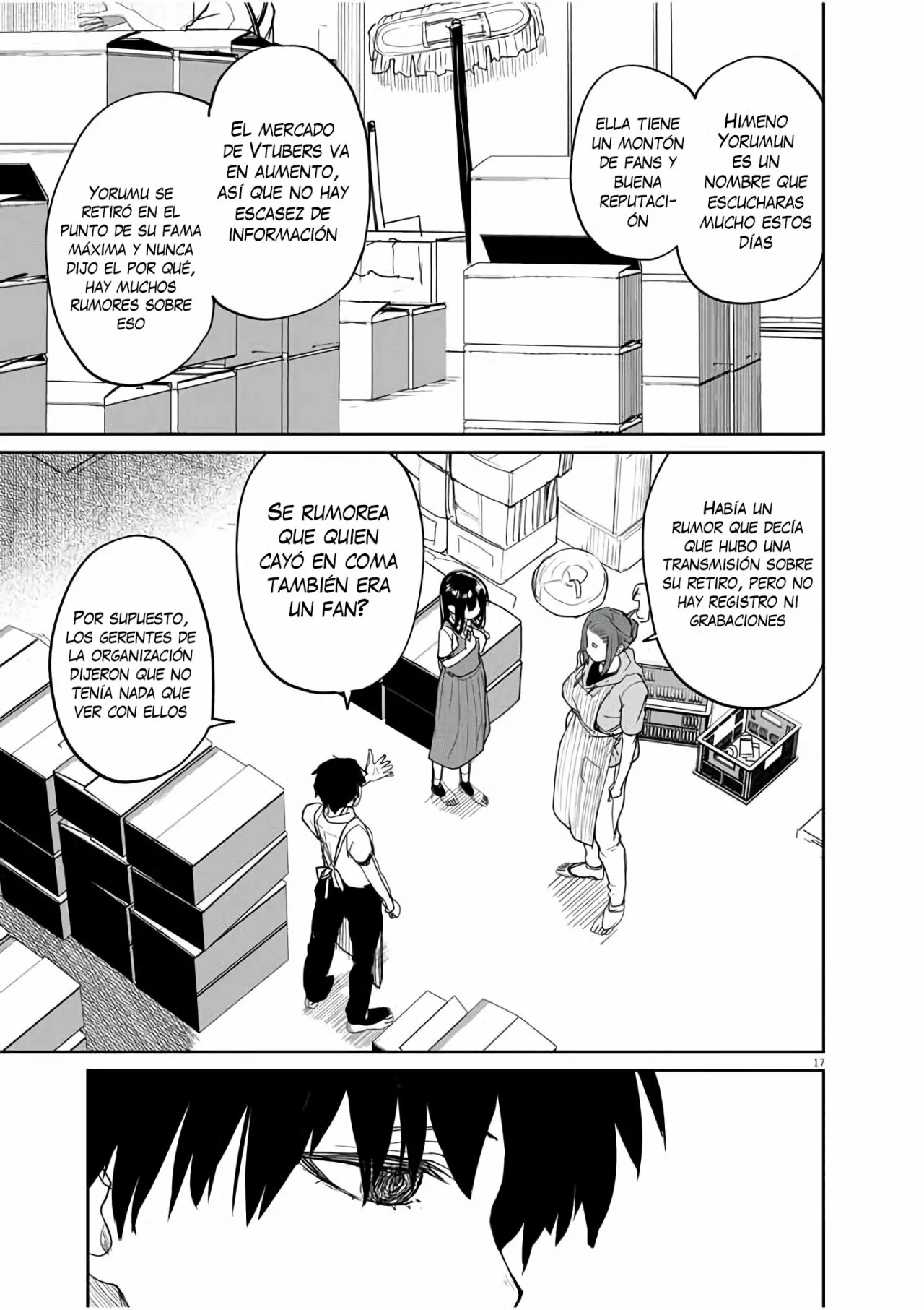 Kaii to otome to kamikakushi Capítulo 35 - Page 17